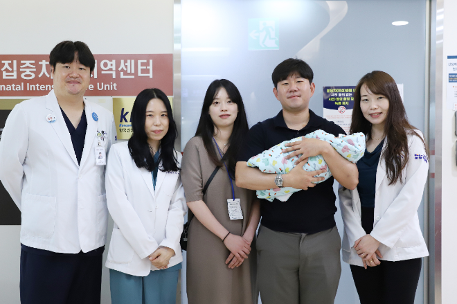 분당차여성병원, 임신 8주 ‘신경내분비종양’ 암진단 환자 수술 후 건강한 아기 출산