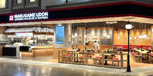 롯데GRS, 일본 정통 사누끼 우동 브랜드 ‘마루가메 우동’ 열어