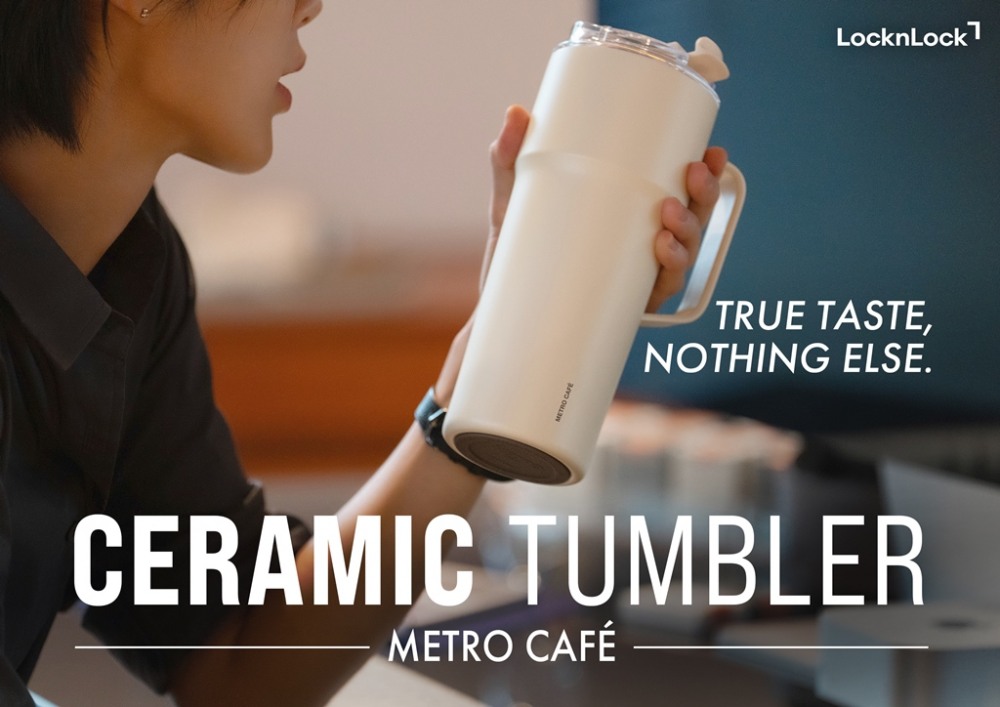 락앤락, ‘메트로 카페 세라믹 텀블러’ 신규 캠페인 진행