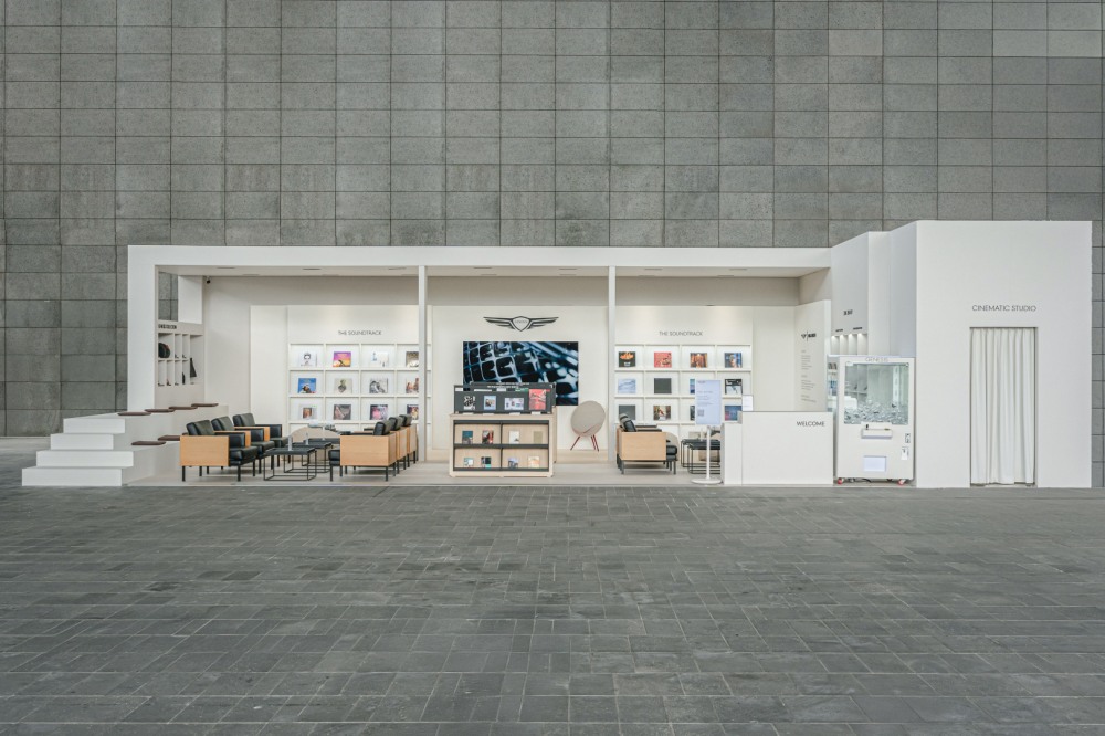 제30회 부산국제영화제 <제네시스 퍼블릭 부스> 전경.(사진=제네시스)