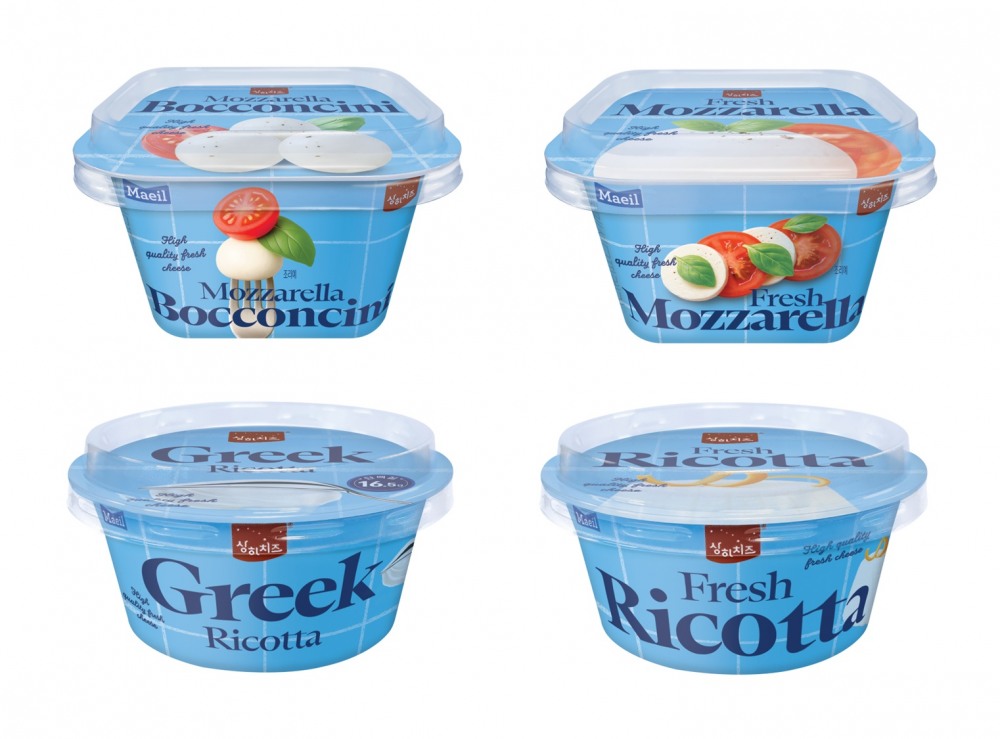 매일유업 상하치즈, 후레쉬치즈 4종 리뉴얼