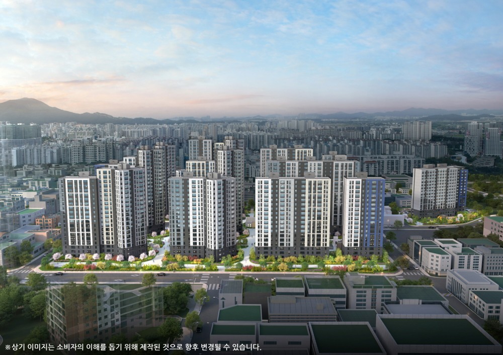 두산위브&수자인 부평 더퍼스트 투시도.