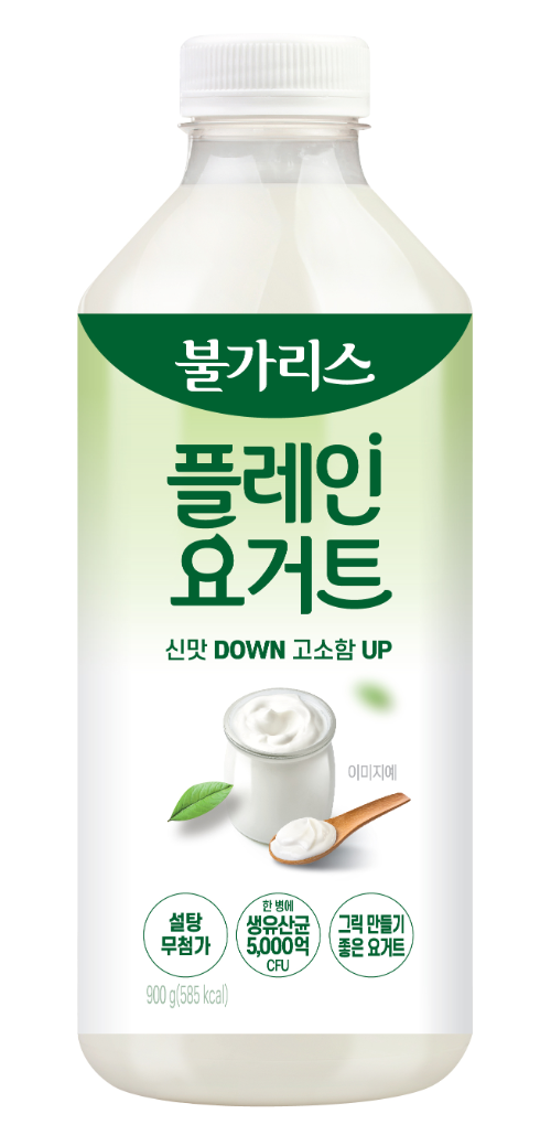 남양, ‘불가리스 플레인 요거트’ 900g 선보여