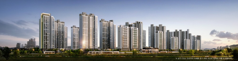 운정 아이파크 시티 투시도.(사진=HDC현대산업개발)