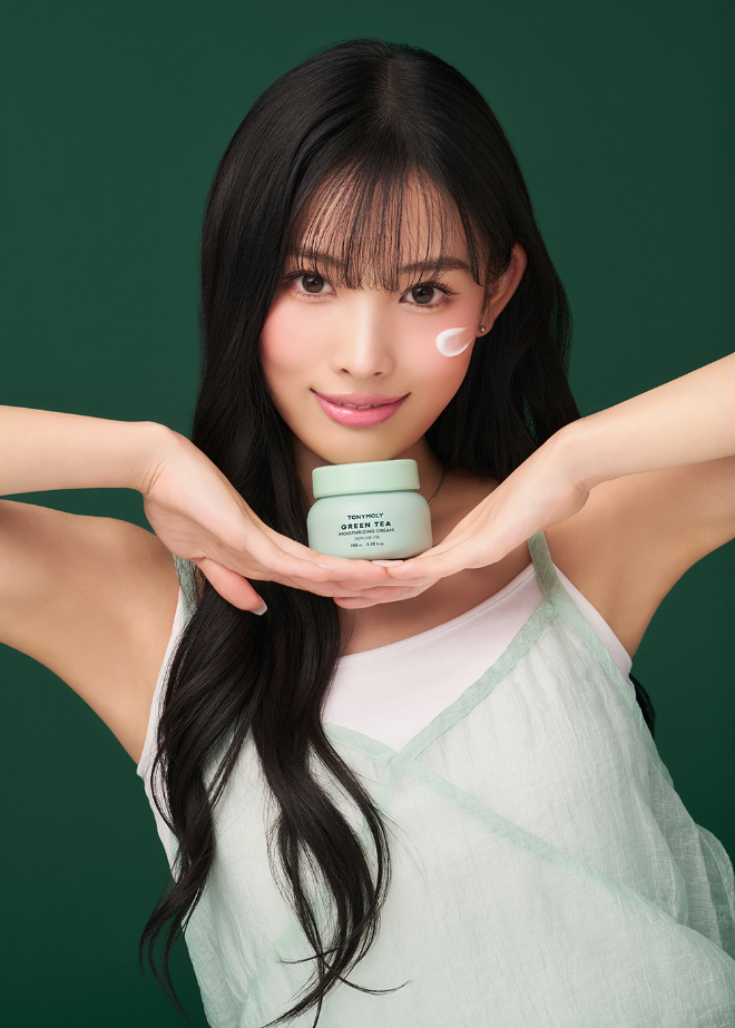 토니모리 '그린티 수분' 라인 리뉴얼.(사진= 토니모리)