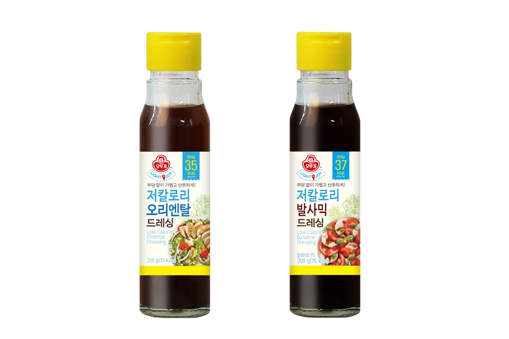 ㈜오뚜기, ‘LIGHT&JOY 저칼로리 드레싱’ 2종 선보여