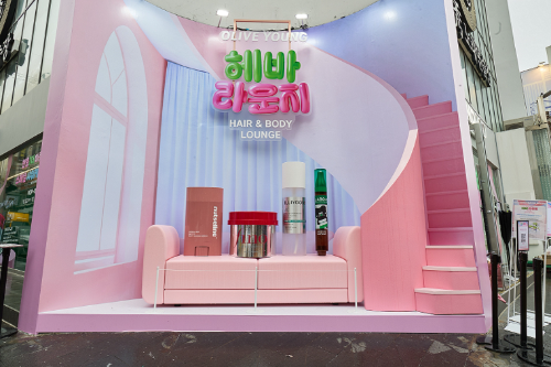 CJ올리브영, 퍼스널케어 팝업 ‘헤바 라운지’ 운영