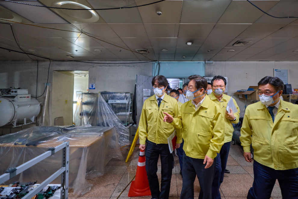 이재명 대통령, 국정자원 현장방문(사진=연합뉴스)