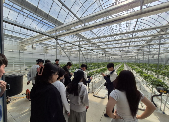 공주시농업기술센터-공주생명과학고등학교, 청년농부되기 진로교육