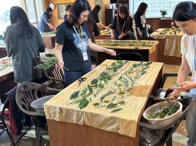 교원 대상 '치유농업 프로그램'