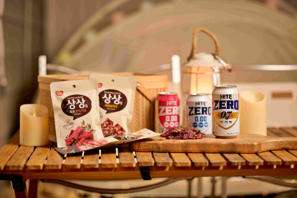 하이트진로음료, 동원F&B 상상육포와 캠핑 기획전 진행