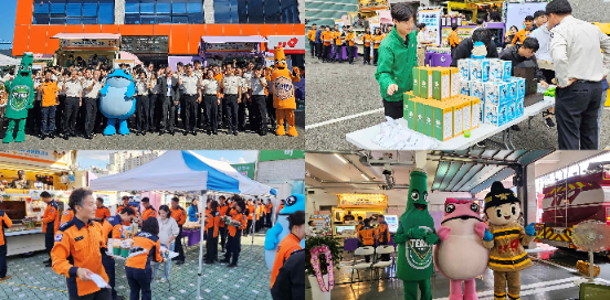 하이트진로, 소방공무원 위한 ‘감사의 간식차’ 전국 순회 마무리