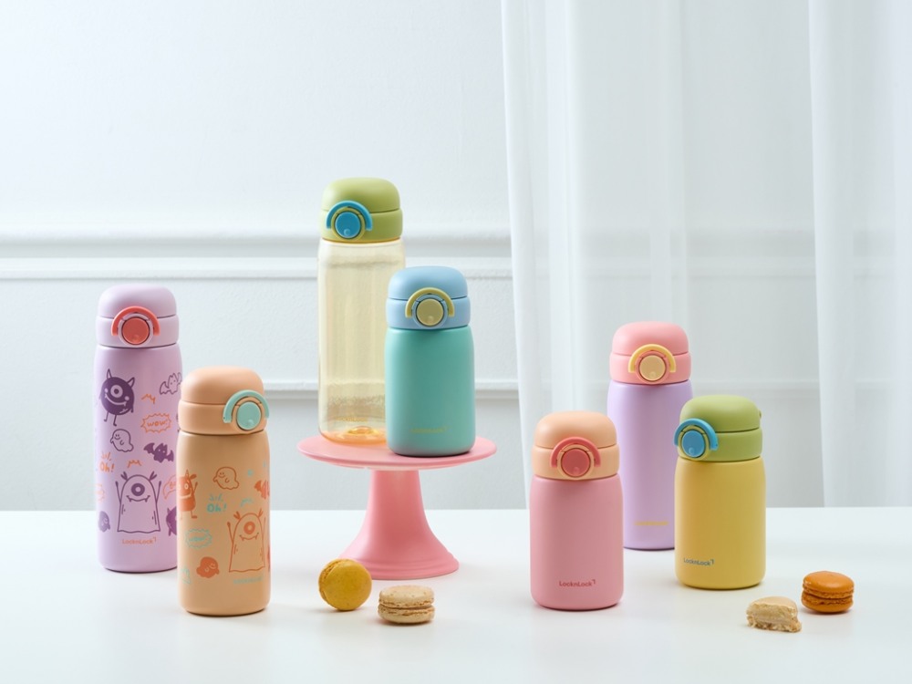 락앤락, 어린이용 ‘스쿨핏 스위치캡 야광·미니 텀블러’ 선보여