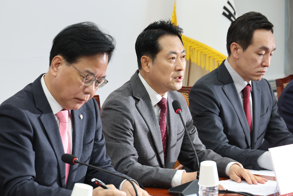 발언하는 장동혁 대표(사진=연합뉴스)