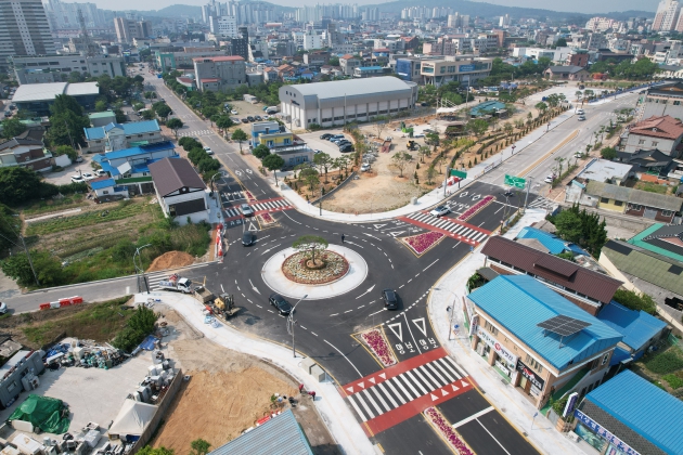 부안군, 회전교차로 확대 사고 예방 효과 탁월