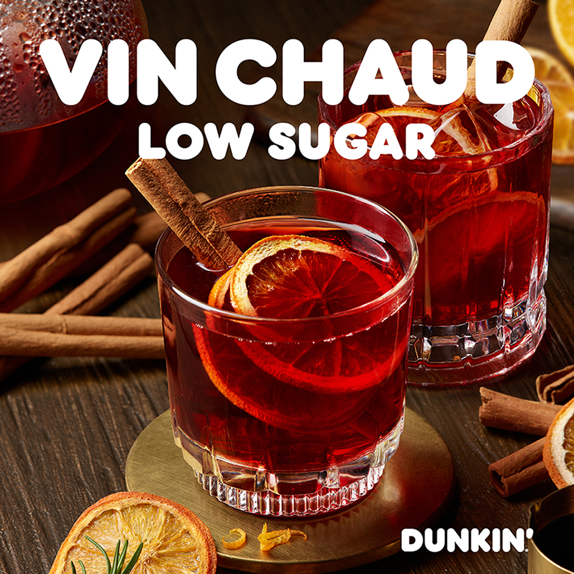 SPC 던킨, 겨울 시즌 한정 음료 ‘윈터 뱅쇼 로우슈거’ 출시