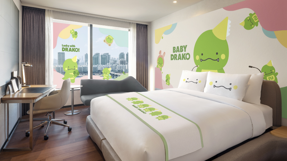 서울드래곤시티, '베이비 드라코' 테마룸 출시로 연말 가족 호캉스 공략