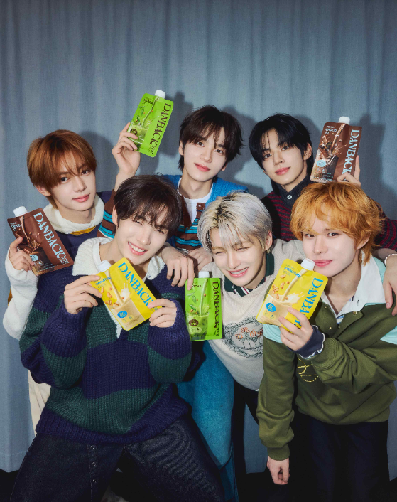 CJ제일제당, TWS와 단백질 제품 협업 화보 공개