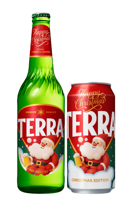 하이트진로, ‘테라’ 크리스마스 한정판 출시