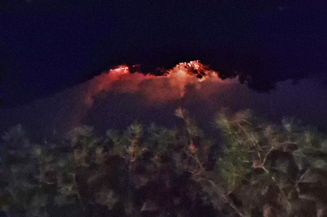 경기 연천 산불.(제공=산림청)