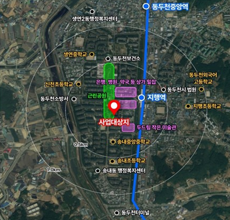 송내택지지구 / 경기도청