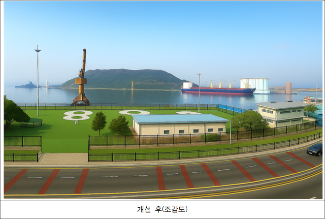 개선 후 조감도 / 인천시청