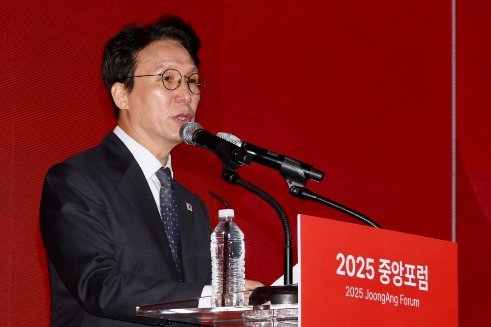 축사하는 김민석 국무총리(사진=국무총리실)