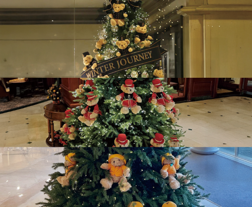 이랜드파크 켄싱턴호텔앤리조트, 지점별 특화 ‘켄싱턴 베어’ 활용 크리스마스 트리 공개