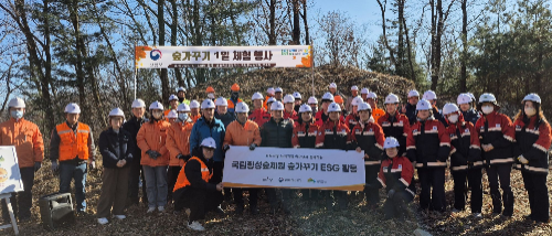 국순당, 산림청·국립횡성숲체원과 70여 명 참여 숲가꾸기 ESG 활동 진행