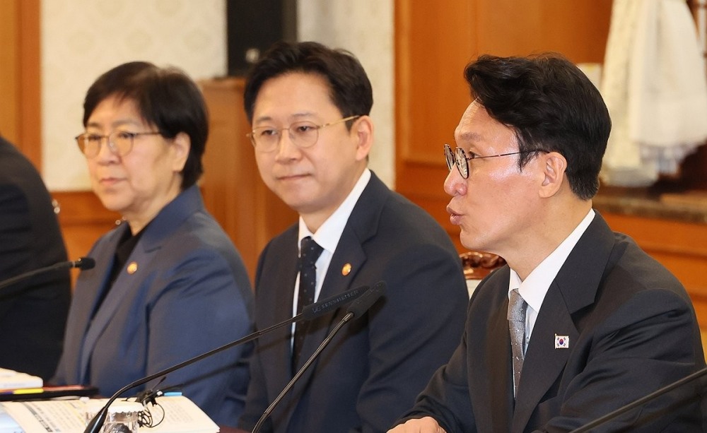 과학기술관계장관회의, 발언하는 김민석 국무총리(사진=연합뉴스)