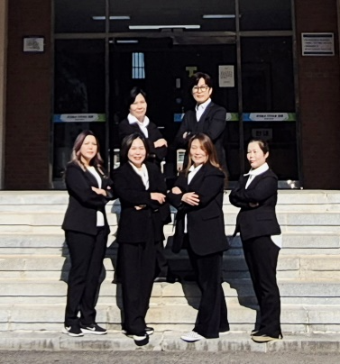 BMS 멤버 구은미, 정주형, 최미옥, 문현정, 천진기, 박서연.(제공=대구소년원)