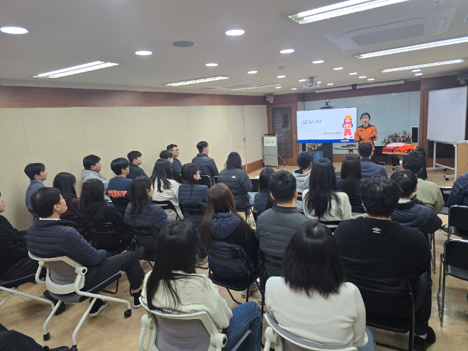 유영제약, 임직원 대상 응급안전 실습교육 실시