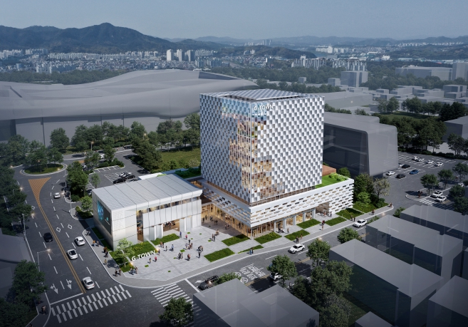 AI활용 첨단디지털문화콘텐츠 실증 공간 마련 (거점시설(첨단디지털문화콘텐츠 실증공간) 조감도)