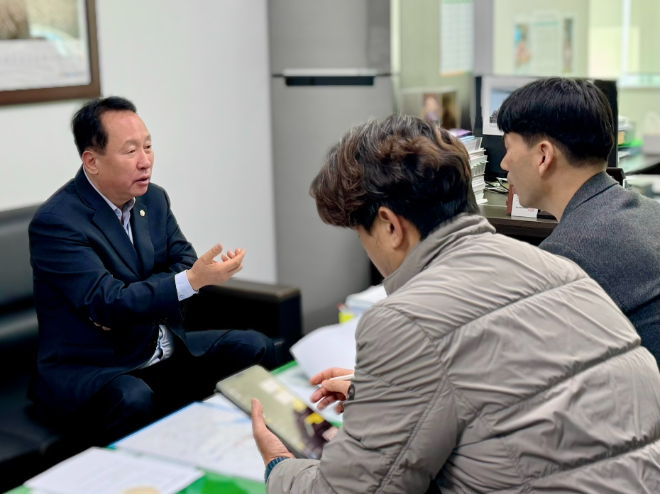 ‘용인-광주 고속화도로’ 및 ‘의왕-광주 고속도로’ 관련 경기도 건설국 정담회 / 경기도의회