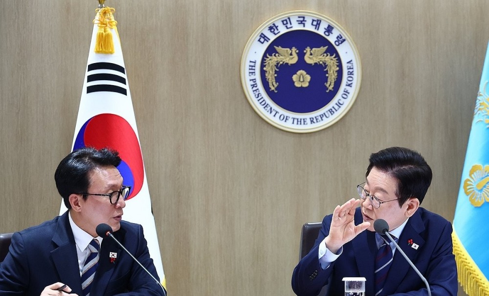 이재명 대통령과 김민석 국무총리(사진=연합뉴스)