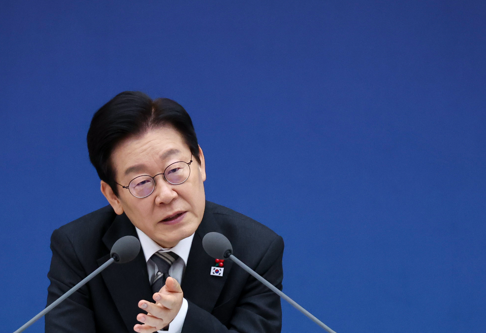 국토부 업무보고 발언하는 이재명 대통령(사진=연합뉴스)