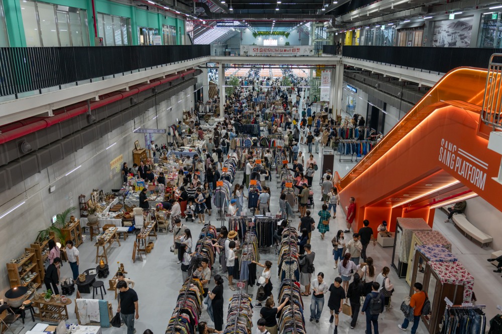 2025년 9월 개최된 빈티지 마켓 모습