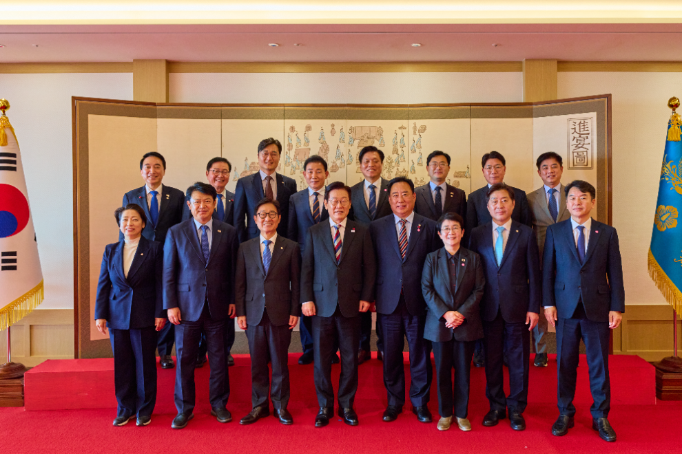 이재명 대통령, 민주당 대전,충남 국회의원 오찬 간담회(사진=연합뉴스)