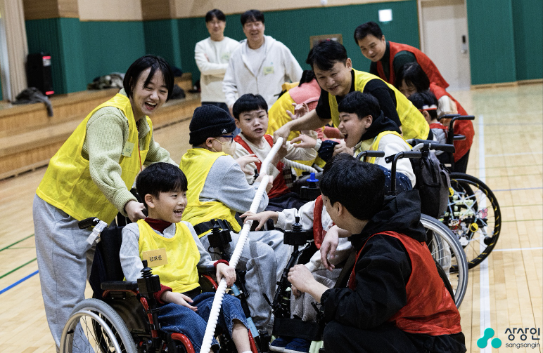 상상인그룹, 휠체어 아동 대상 운동 페스티벌 개최