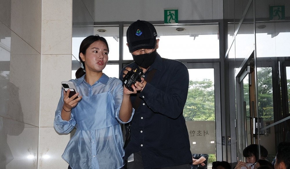 해병특검 출석하는 염보현 군 검사(사진=연합뉴스)