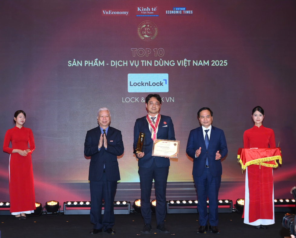 락앤락, ‘2025 베트남 소비자가 신뢰하는 50대 브랜드’ 14년 연속 선정