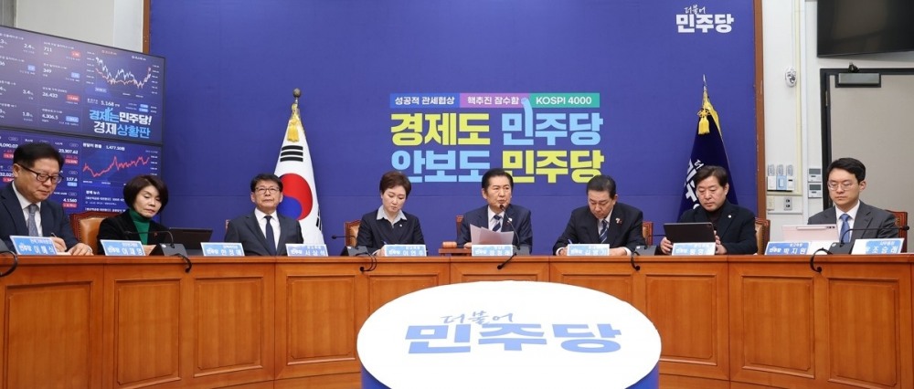 최고위서 발언하는 정청래 대표(사진=연합뉴스)