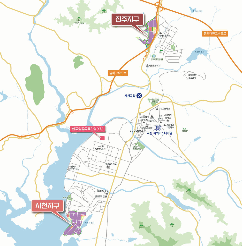 경남우주항공국가산업단지 위치도.(사진=LH)