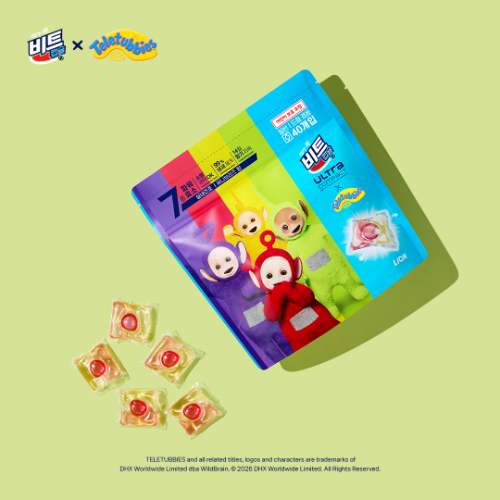 비트, 캐릭터 텔레토비 협업 캡슐세제 출시