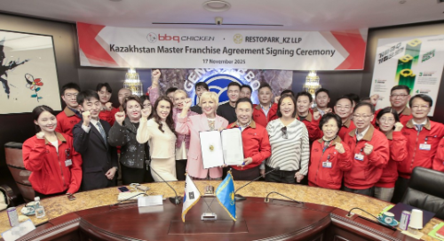 BBQ, 카자흐스탄 마스터프랜차이즈 체결