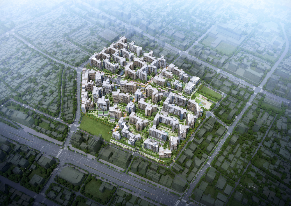 신흥1구역 재개발 조감도.(사진=LH)