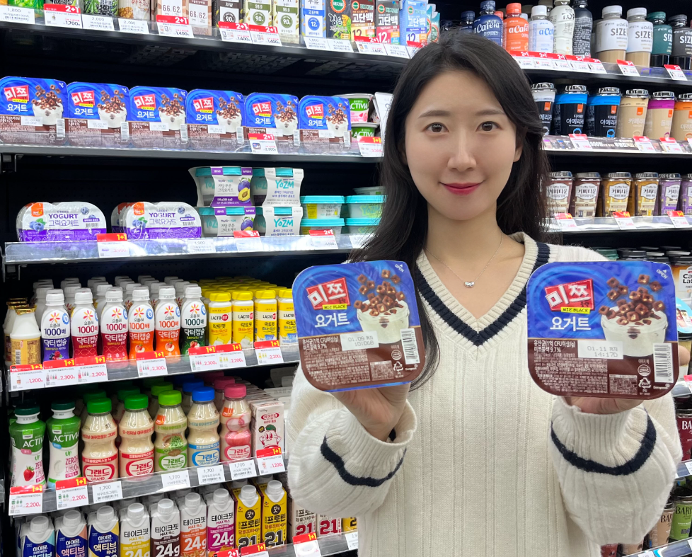 GS25, 협업 PB 요거트 '미쯔블랙 요거트' 출시 및 매출 성과 발표