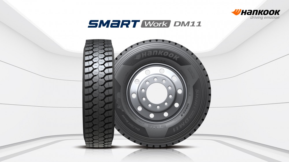 한국타이어, 프리미엄 덤프트럭용 타이어 ‘스마트워크 DM11’ 출시
