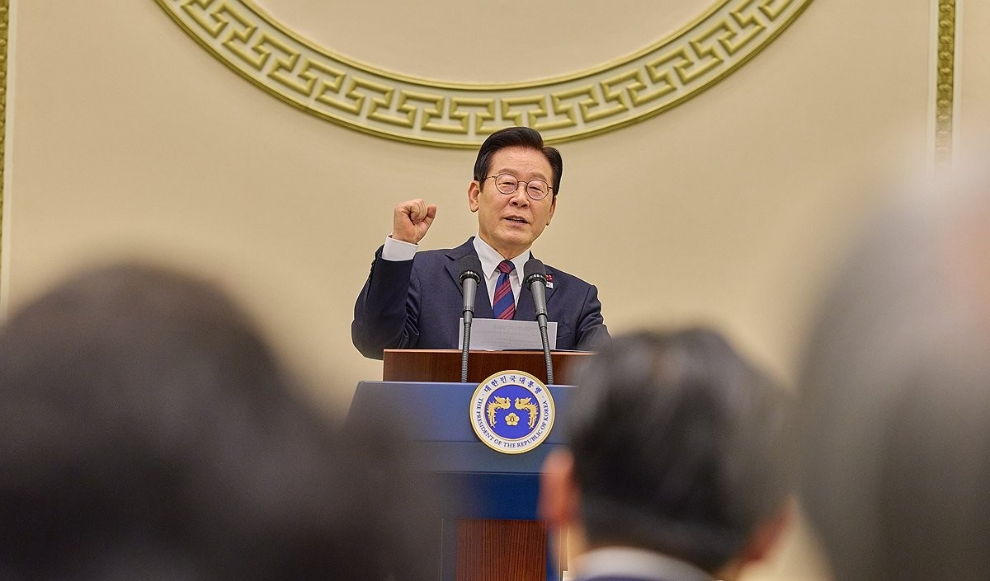 시무식에서 발언하는 이재명 대통령(사진=연합뉴스)