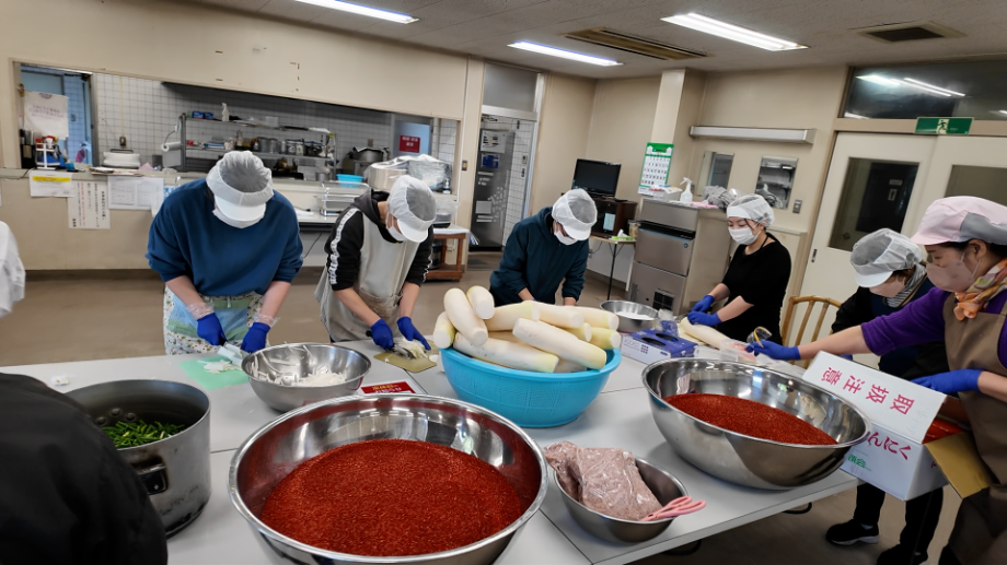 쇼골프, 일본 사츠마와 구마모토서 2년 연속 김장 나눔 실시